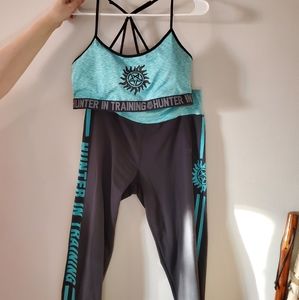 Supernatural leggings and sport bra